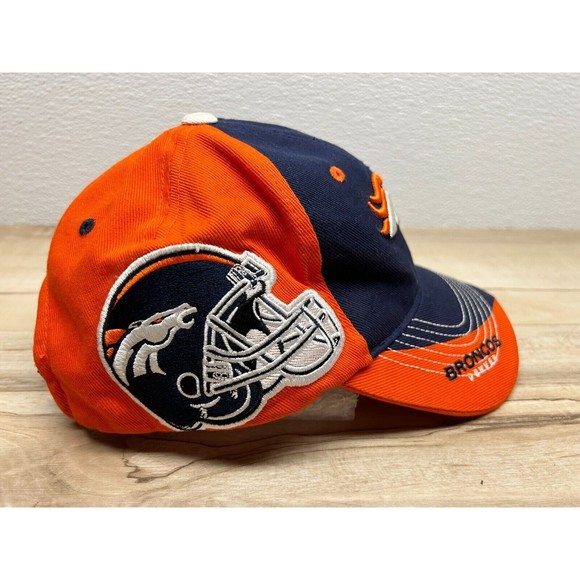 HFL Team Apperal Denver Broncos Blue/Orang Baseball Cap - Picture 2 of 7